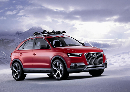 奥迪Q3 Vail是一款“强壮”的运动型紧凑型SUV,有着众多实用的功能、优雅的外观以及独特的设计亮点