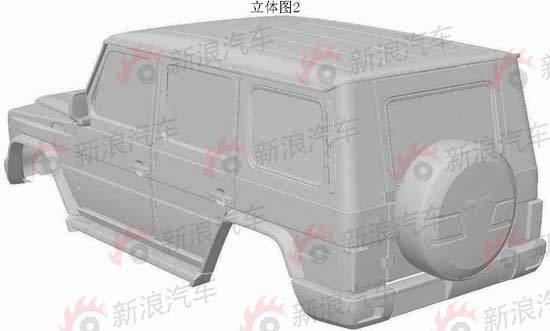 北汽B80越野车