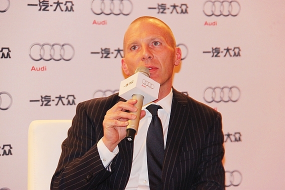 一汽大众奥迪总经理薄石先生接受采访