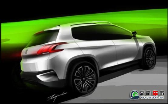 标致概念车- Urban Crossover Concept
