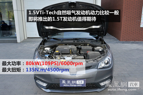 [凤凰测]MG5 1.5L自动领航 型格风向标(3)