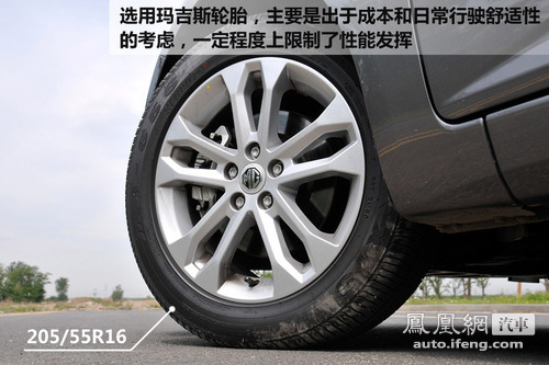 [凤凰测]MG5 1.5L自动领航 型格风向标(4)