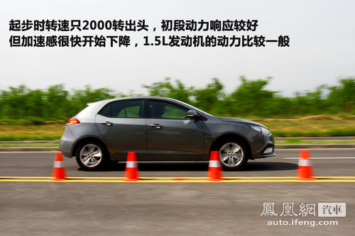 [凤凰测]MG5 1.5L自动领航 型格风向标(4)