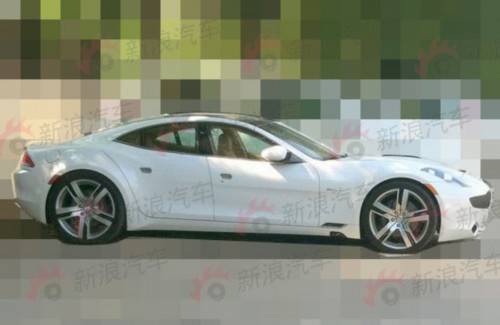 美国电动超跑Fisker Karma现身国内