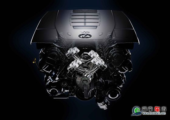全新改款LS460L V8发动机