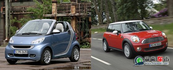 Smart fortwo & Mini One