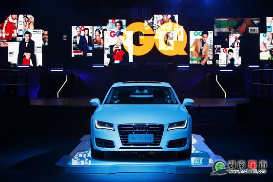 奥迪A7 Sportback的亮相,为“GQ年度人物2012颁奖盛典”带来独特的优雅格调