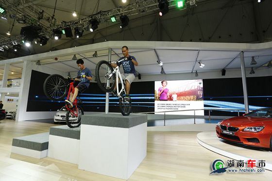 精品秀-BMW 自行车特技表演